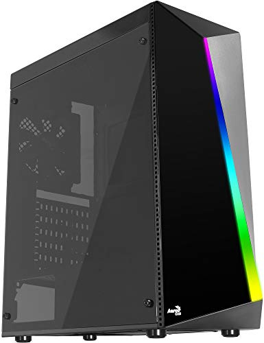 Aerocool SHARD PC Box ATX Acrylic Panel RGB 13 Modes Fan 12cm