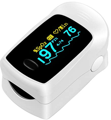 BLT M70B Oxygen Monitor Finger Adults, Fingertip Pulse Oximeter CE Approved, UK Standard, SpO2 Blood Oxygen Saturation Sats Monitor Oxymetre Probe with Heart Rate and Perfusion Index