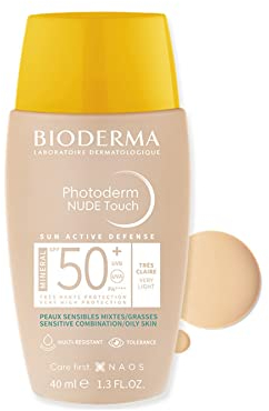 Protection Solaire Photoderm Nude SPF50+ Couleur Claire 40 ml