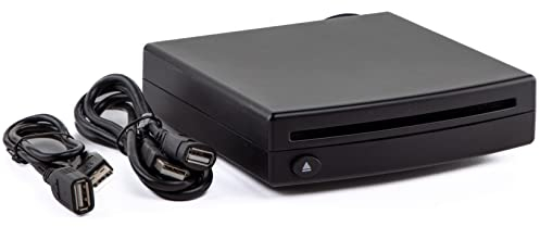 (AIE) - USBCDPLAY-2 - Reproductor de CD para coche complementario - Se conecta al sistema de audio de fábrica a través de la conexión de radio del puerto de datos USB - [Nota] Revisa la guía de