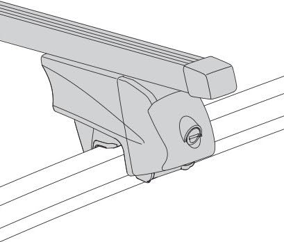 ATERA 048437 Dachträger für VW Touareg (CR7)