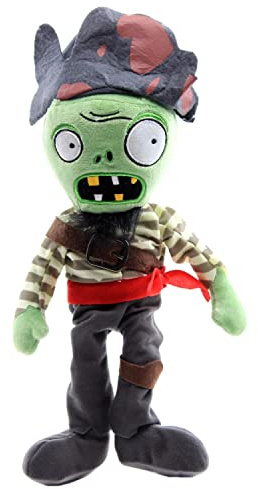 Laruokivi Zombie Peluche Juego de Personajes Swashbuckler Zombie Peluche Relleno Regalo de muñeca Suave