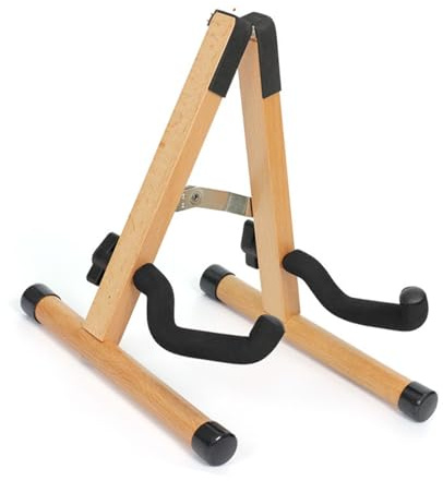 Holz-Mandoline-Klappständer mit flacher Rückseite abnehmbarer Ständer Massivholz-Geigenständer Anfänger Geigenzubehör