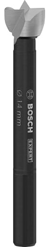 Bosch 1x EXPERT Wood Forstnerbohrer, 14 mm | für Weichholz, Hartholz, Ø 14,00 mm, Professional Zubehör Bohrmaschine, Schrauber