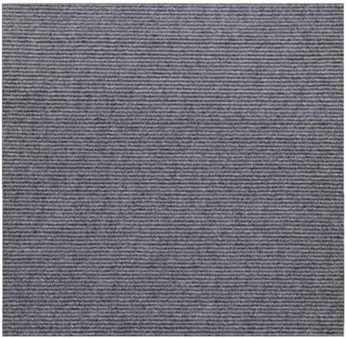 Moquette autoadesiva, Piastrelle for moquette for autoadesive in poliestere, 12 X 12 for pavimenti con tappetino protettivo multiuso fai-da-te for la decorazione domestica