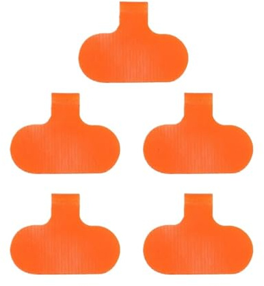 Etichette per cavi Etichette adesive scrivibili for cavi protettivi colorati, etichette for di identificazione dei, elettrici organizzati(Orange-Writable)