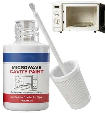 Vernice Per Cavità Interna Microonde Ritocco Riparazione Elettrodomestici | Vernice Di Riparazione Interna Microonde Uso Domestico, Cucina Commerciale, Ristorante, Appartamento, Dormitorio E