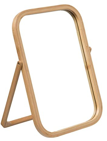 5 five simply smart 5five - specchio da appoggio 39 cm in bambù