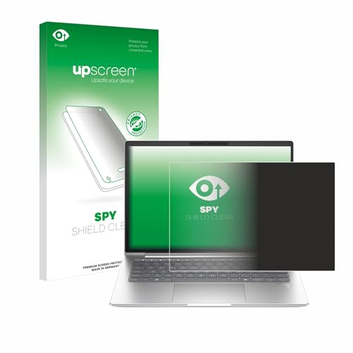 upscreen Blickschutzfolie für HP EliteBook 640 G11 | Anti-Spy Displayschutz Made in Germany Privacy Screen Protector Sichtschutz Blaulichtfilter Klare Folie