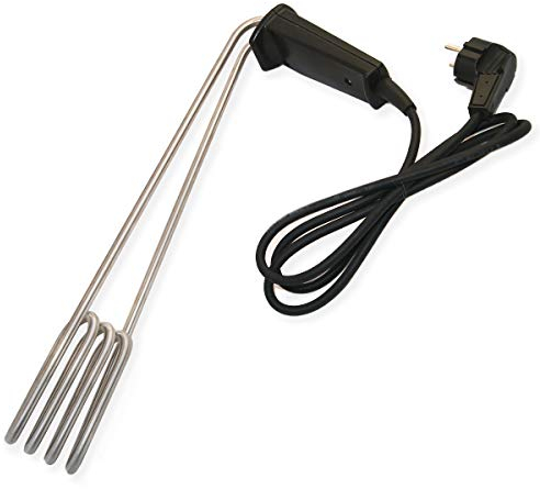 GOLDMAN SERVICE | Calentador Hervidor de Agua Eléctrico Portátil Grande XL | Resistencia de Inmersión Calienta Cubos | Potencia: 2000W 230V