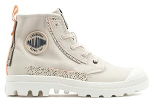 Palladium Beigefarbene Pampa-Stiefeletten