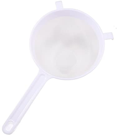 OUSIKA bwp Taza de cerámica Cocina De Mano Plástico Reutilizable Pantalla Malla Colador De Hojas De Té Tamiz De Harina Leche De Soja Filtro De Café Accesorios De Cocina Espumadera