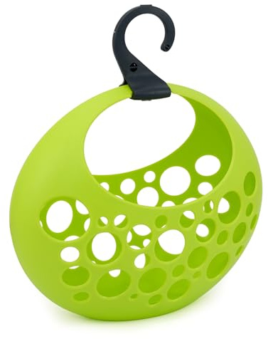 GioStyle Cestino Portamollette Love | Verde | Made in Italy | Appendibile allo Stendibiancheria | Realizzato in PP