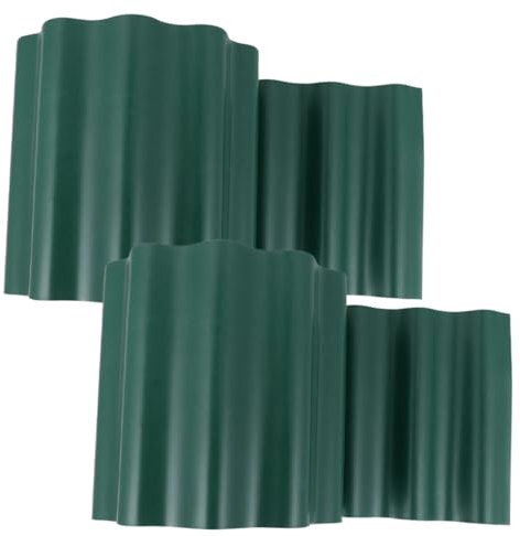 Parliky 2rouleaux Clôture De Jardin Décorative Plastique Flexible Bordure De Pelouse Ajustable pour Aménagement Paysager Idéale pour Délimiter Jardins Et Espaces Verts