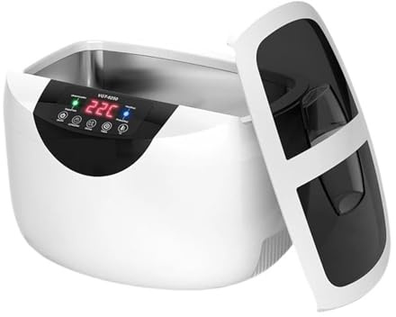 Ultraljud RengöRingsmedel Maskin Digital Ultrasonic Cleaner Bath 2500ML For Hem Kök Tvätta Frukt Glasögon Protes Serviser Smycken Klocka