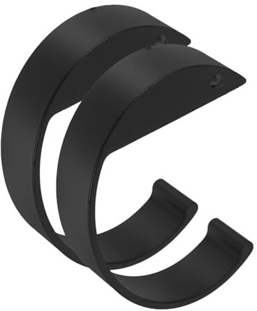 JEWEDECO 2stücke Aluminium Tisch Handtaschen Haken Tischhalterung Für Handtaschen Rucksäcke Und Kopfhörer Installieren Platzsparend Und Langlebig Für Büro Und Zuhause