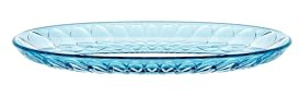 Guzzini - Vanity, Vassoio ovale piccolo Azzurro Mare, in Bio-based SAN e Bio-based SMMA - ARIA