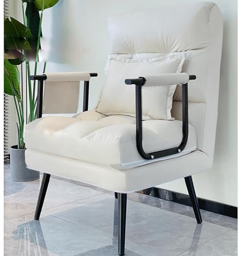 Convertible Chair Bett, kleine Klappcouch, Chaiselongue für kleine Räume, vielseitiger Loungesessel für Wohnzimmer, Schlafzimmer, Büro - Platzsparendes Design
