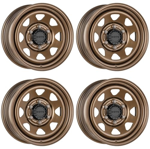 4x Dotz Felgen Dakar bronze 7.0Jx16 ET13 6x139.7 kompatibel mit Daewoo Korando Musso