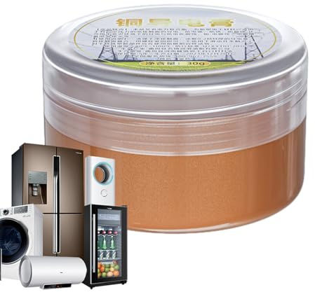 Kupferfett – Hochtemperaturbeständige Kupferpaste Mit Hoher Haftfestigkeit | Kupfeerfett Paste Für Metallische Verbindungen Und Verschraubungen | Hochdruckstabiler Schmierstoff Für Werkstatt