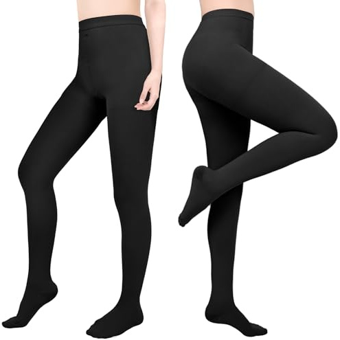 Evolyline 20-30mmhg Medizinische Kompressionsstrümpfe Damen Herren leggings | Klasse 2 Geschlossenem Zehe Kompressionsstrümpfhose Kompressionsleggins Damen Lipödem Stützstrümpfe Für Krampfadern, Ödeme