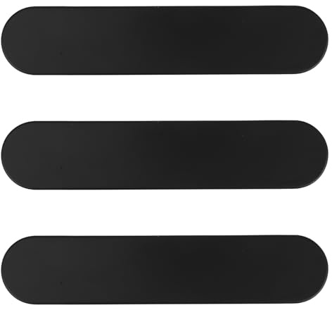 VILLFUL 3pcs Metal Pencil Case Tin Slim Rectangular Pencil Box Empty Hinged Box for Pen Container School Supplies
