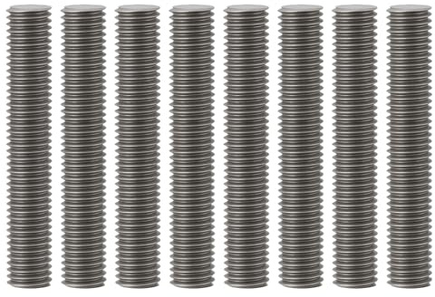 AS Axis Spindleon Lot de 8 Goujons Filetés pour Collecteur D'échappement M7 X 1,0 Mm en Acier Inoxydable Compatible avec BMW M50 M52 (Longueur 42 Mm)