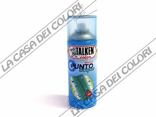 TALKEN - PUNTO ACQUA - SMALTO ALL'ACQUA - SPRAY 400 ml - 4052 verde foresta - RAL 6005