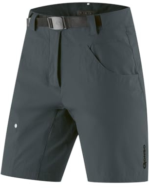 Gonso Mira, Kurze Damen Fahrradhose, 2in1 Bikeshorts mit Stretcheinsatz | Einknöpfbare Radunterhose, Relax Gel Comfort Sitzpolster, Perfekt für den Sommer