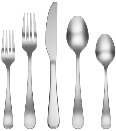 Cambridge Silversmiths Rhiannon Satin 45-Piece Flatware Set