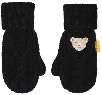 Steiff Jungen Handschue Fäustlinge, Navy, 3-6 Y