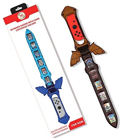Für Nintendo Switch Controller J0Y Con Accessories Spiel Slot Design NSW SD Karte Lagerhalterung The Legend of Zelda: Skyward Sword Switch Sports Nintendo Switch，Braun