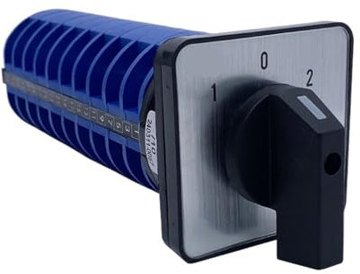 LW26-32/10 tres engranajes 3 posiciones 32A diez secciones transferencia Universal diez cables conmutación de doble potencia interruptor de cámara giratorio 1 Uds