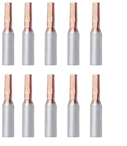 10Pcs GTLA Aluminum Copper Cable Terminal Connectors 10-35mm2 Electrical Meter Box Wire Terminals(GTLA-10)