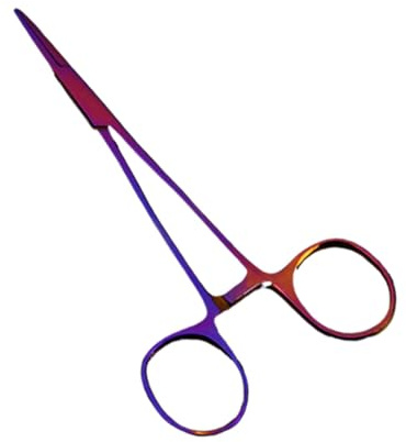 Fellschere für Haustiere,Gebogene Fellschere für Hunde | Gebogene Schere für die Fellpflege,Edelstahl-Haustierschere, professionelle Hemostat-Verriegelungszange für zu Hause für Katzen, Hunde, Haustie