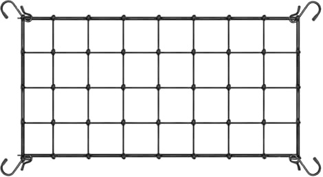 Wachsen Zelt Netz, 60 X 90 cm Gartennetze Pflanzennetz Grow Netz Mit 4 Haken Gitternetz-Spaliernetz Für Pflanzen, Obst, Elastische Spalier Netz Passend Für Garten, Balkone, Hof, Gartenarbeit
