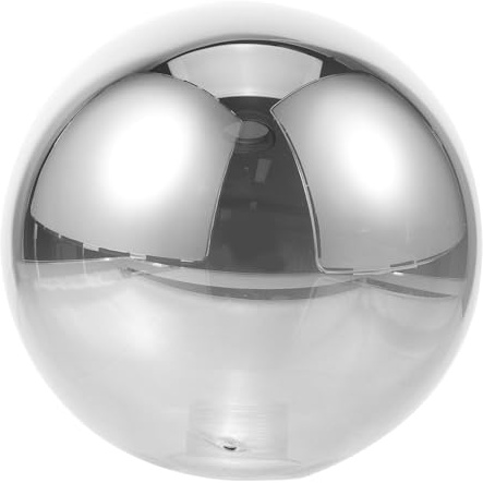 Rauchglas Glaslampenschirm G9, Runder Ersatzschirm 120mm | Leichtes Glas, Einfache Montage, Sanfte Lichtstreuung, für Flur und Schlafzimmer, Ersatzglas