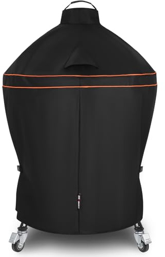FEVERCOVER Housse de barbecue pour barbecue Kamado Joe Big Joe Big Joe - Accessoires de barbecue étanches et robustes pour la série Big Joe de 61 cm avec boucle réglable