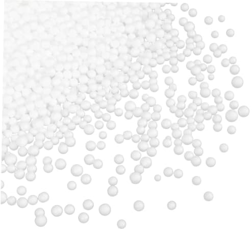 BAZEITFLOW 1 Bag Sofa Foam Particles Bean Bag Filler Refill Beans Balls Foams for Cushions Replacement Stuffing