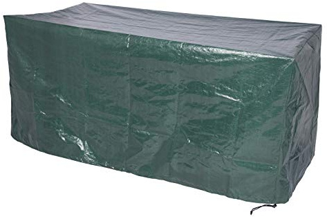 Laneetal Schutzhaube Gartenliege Sitzgrupp Schutzhülle Gartenmöbel PE Abdeckplane Tischabdeckung 218x77x55cm Grün