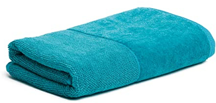 Möve Bamboo Luxe Handtuch 50 x 100 cm aus 60% Baumwolle / 40% Viskose aus Bambus-Zellstoff, Ocean