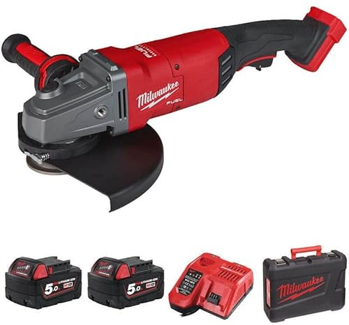 Amoladora angular M18 FUEL™, 125mm con RAPIDSTOP™ - M18FHSAG125XPDB-552X