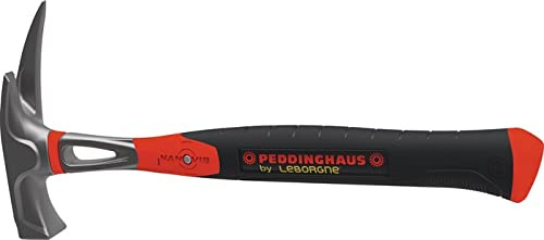 Peddinghaus Nanovib - Martillo de carpintero (950 g, mango de fibra de vidrio, antideslizante, 40% menos de vibración)
