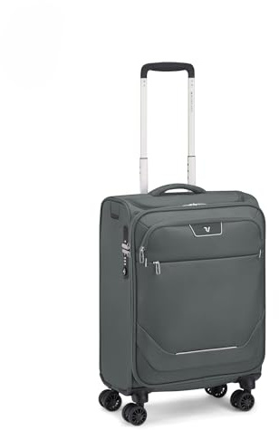 Roncato Joy Flugzeugkoffer Flugzeug Flugzeug anthrazit Maße 55x40x20 cm 42 Liter Gewicht 2,3 kg Flugzeugkoffer Ryanair Kabinenkoffer Flugzeug