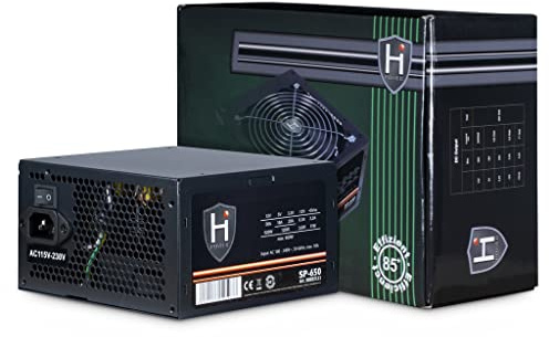 Inter-Tech Netzteil 650W HIPOWER SP-650 1X 120mm Lüfter