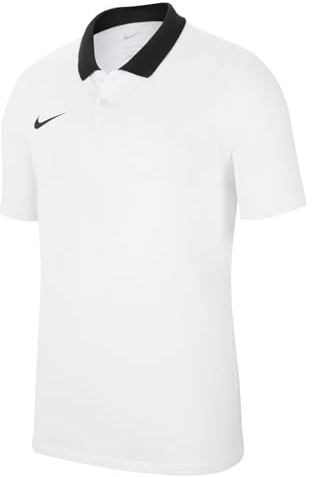 Nike Homme M NK DF Park20 Polo, White/Black/Black, M EU