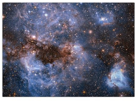 Displate Offiziell NASA MetallPoster Magnetische Befestigung Inklusive Lizenziert Bilder Hochwertiges Poster Into the Storm Poster 67.5 cm x 48 cm