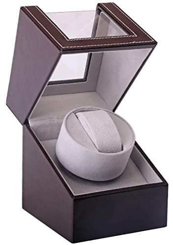 SXSGSM Caricatore Automatico dell'orologio 3 modalità di Rotazione impostate Caricatore dell'orologio Super Singolo per Orologi Automatici Funzionamento a Batteria e Adattatore CA Adatto per Uomini e