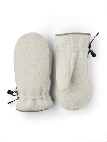 Hestra Alta Fäustlinge Handschuhe Damenhandschuhe Fausthandschuhe (8 HS - cremeweiß)