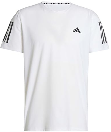adidas För Män Own the Run Tee, White, XL